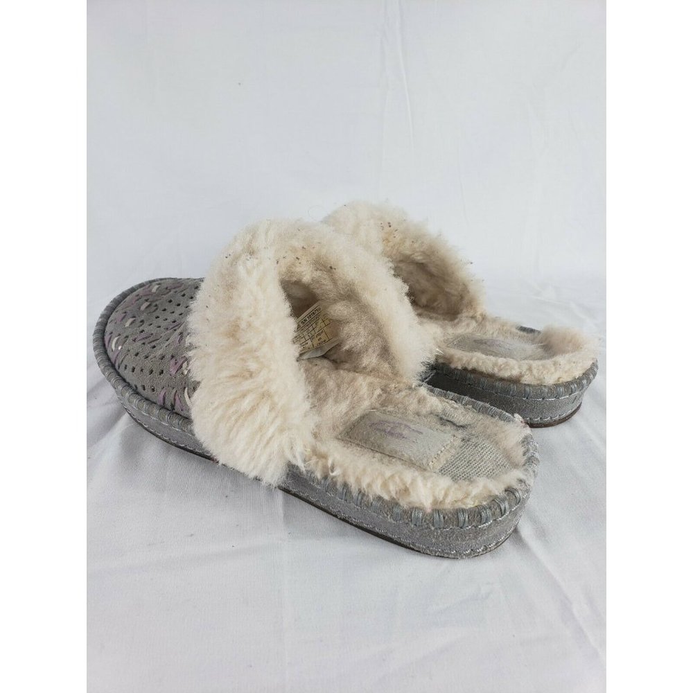 UGG Womens Aira Tehuano Gray Passion Slippers Sz 7 - Picture 5 of 10